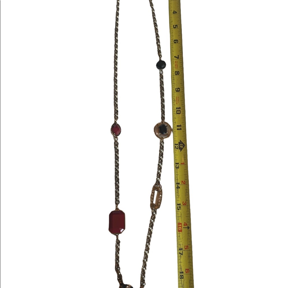 Chico’s Extra Long Gold Tone Necklace - Picture 4 of 11